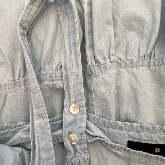 Tuckernuck Pomander Place Lola Chambray Dress XS - Picture 2 of 6